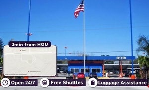 Up to 24% Off 3/5 Day Covered/Uncovered Airport Parking at HOU Up to 24% Off 3/5 Day Covered/Uncovered Airport Parking at HOU