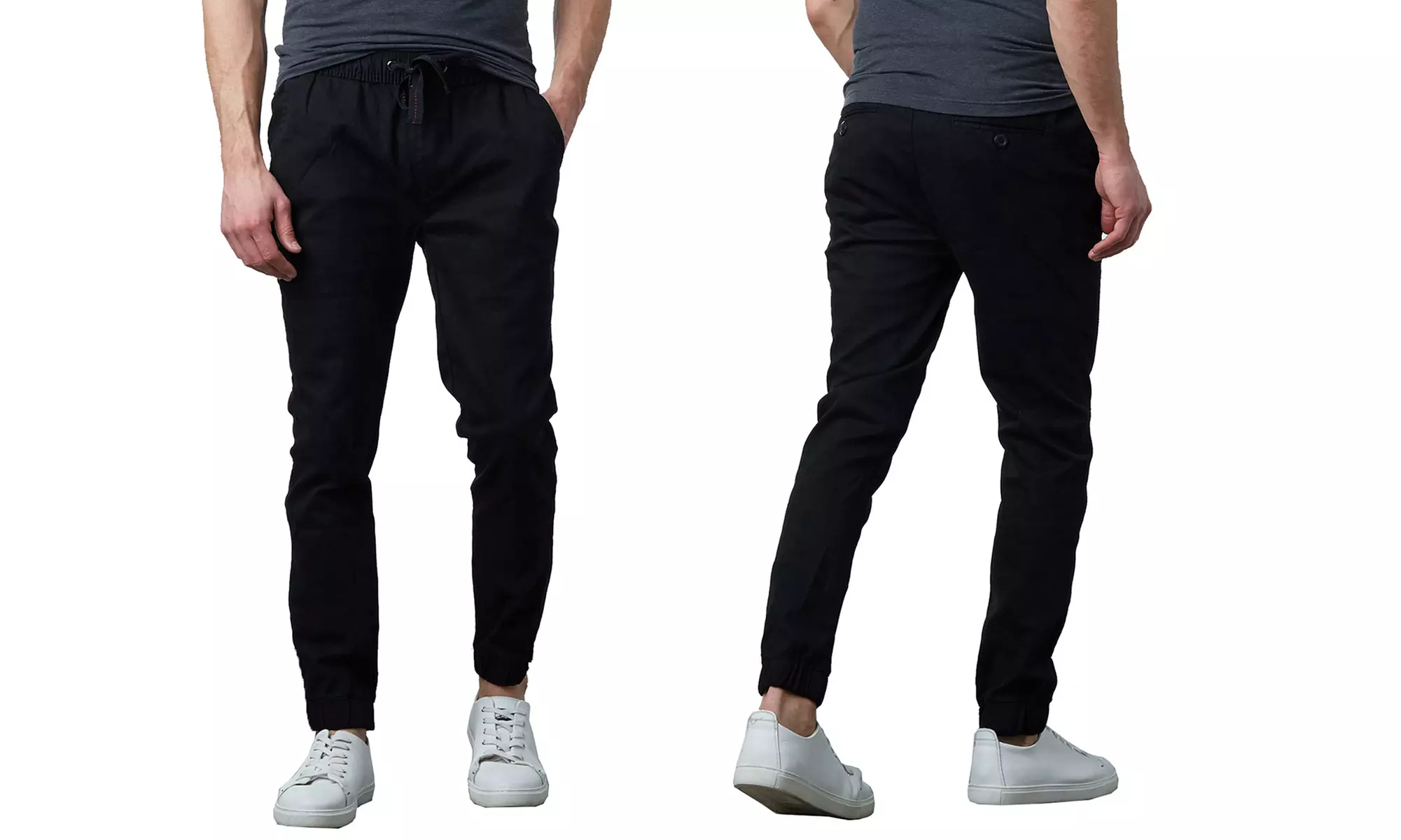 Men's Cotton Stretch Classic Jogger Pants (Sizes, S-3XL)