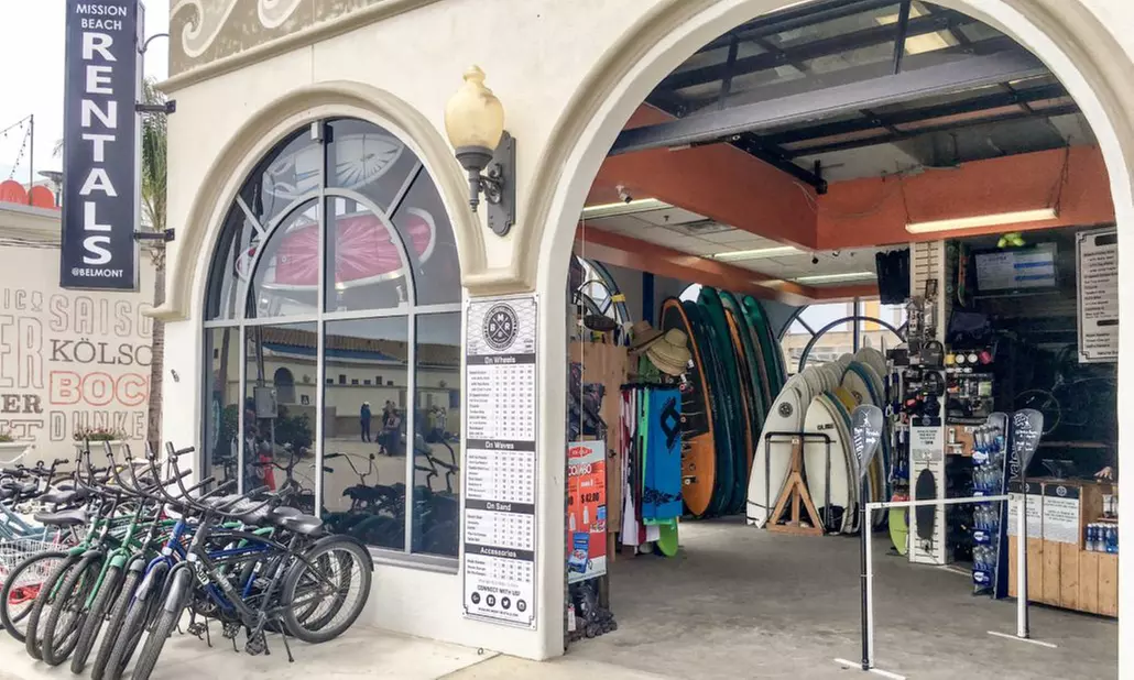 Get Full Day Bike or Beach Cruiser, Kids Bike, or Roller Blade Rental