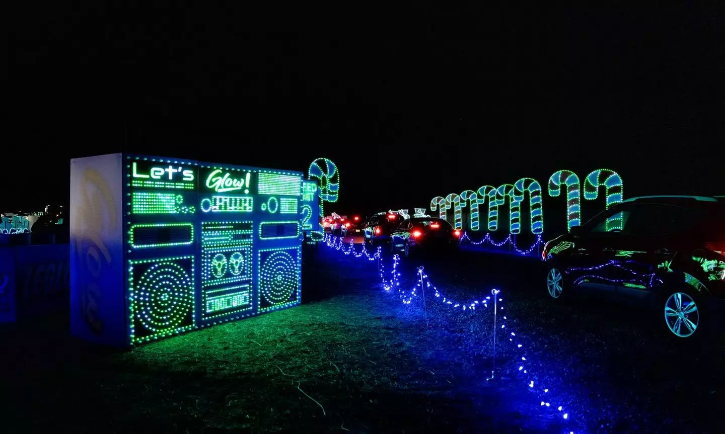 Glow! Presents Tinsel Turnpike Drive-Thru Holiday Lights