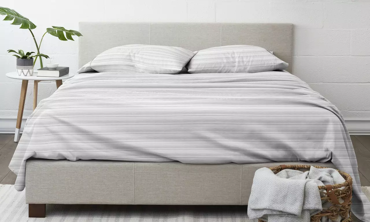 Home Collection Premium 4 Piece Ultra Soft Flannel Bed Sheet Set