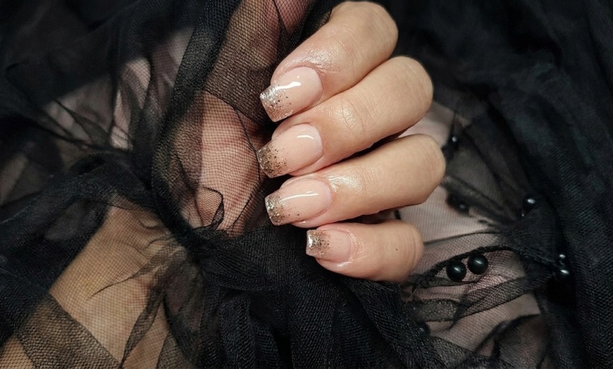 Image 11: 1 Gel Manicure + Gel Pedicure, Soft Gel Nails, Acrylic Nails and More