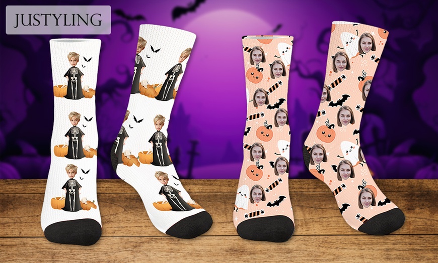 Image 6: Chaussettes personnalisables avec Justyling