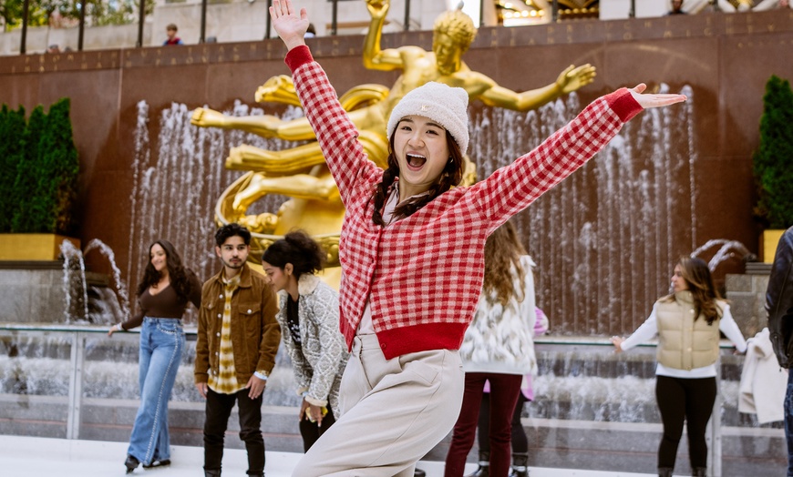 Image 9: Up to 54% Off Ice Skating at The Rink at Rockefeller Center