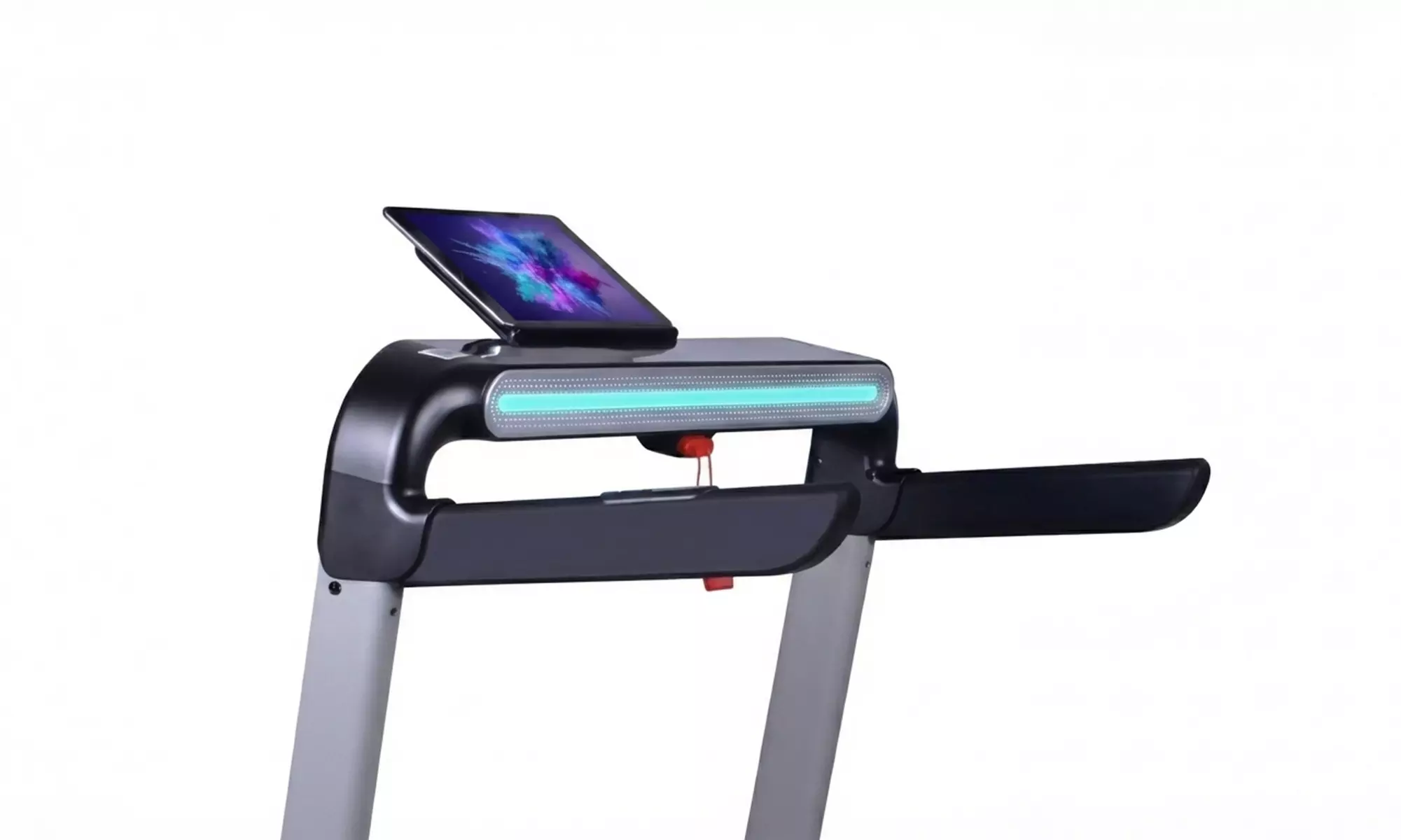 Tapis roulant ultrapiatto nero Space 1800