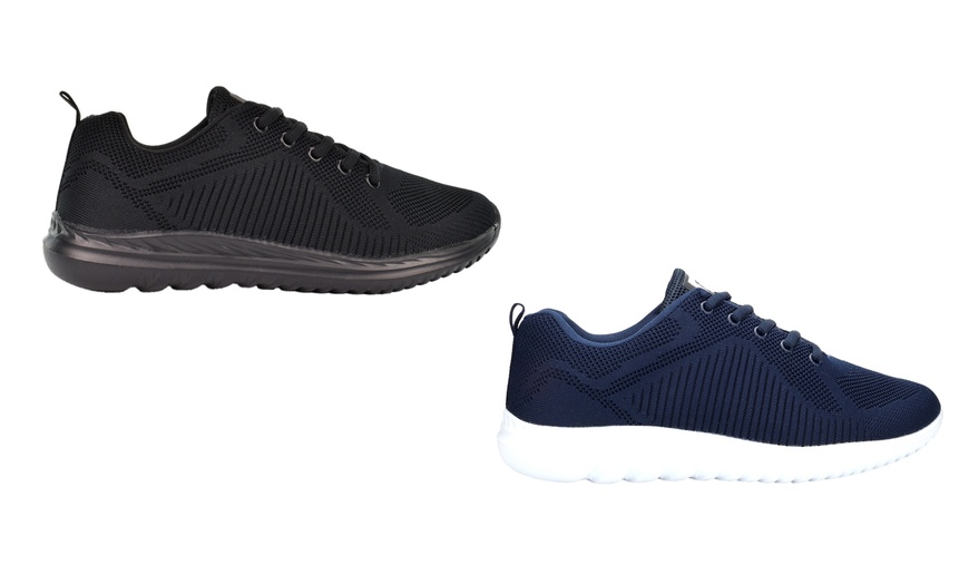 Image 2: Dek Freeways Memory Foam Men's Trainers