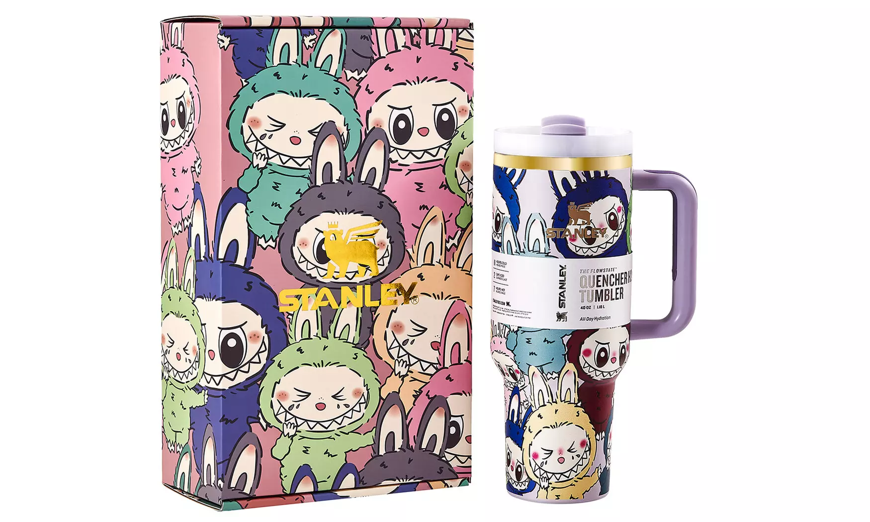 Limited Edition Stanley x Labubu Tumblers with a Gift Box