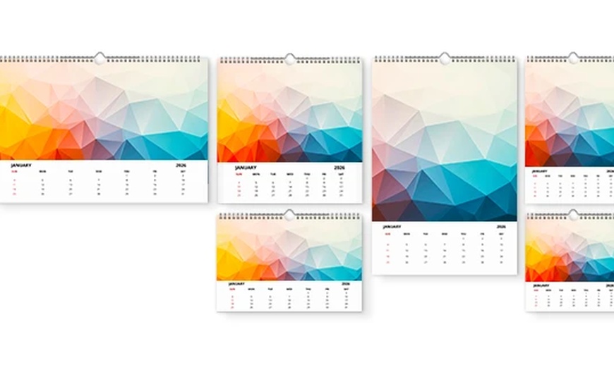 Image 8: Custom 8.5"x11" Wall Calendars | CanvasOnSale
