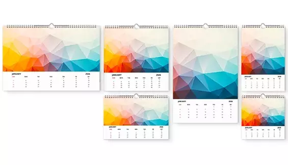 Custom 8.5"x11" Wall Calendars | CanvasOnSale
