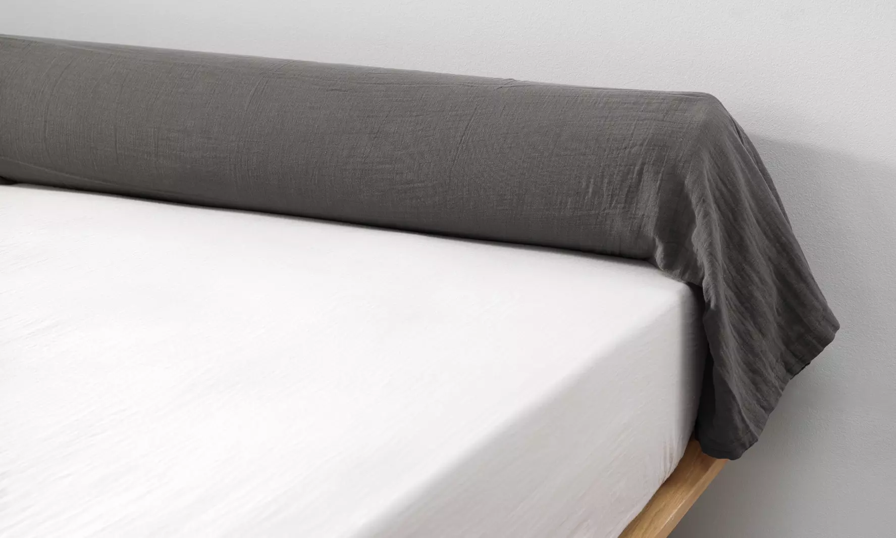 Taie de traversin en gaze de coton