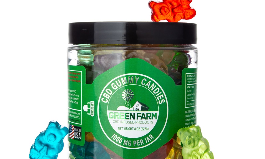Image 2: Explore Green Farm CBD Clear Bears: 500 to 5000 MG Power