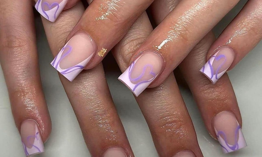 Image 13: Manicures with Color Coat, Gel, French or Acrylic + Gel Polish Options