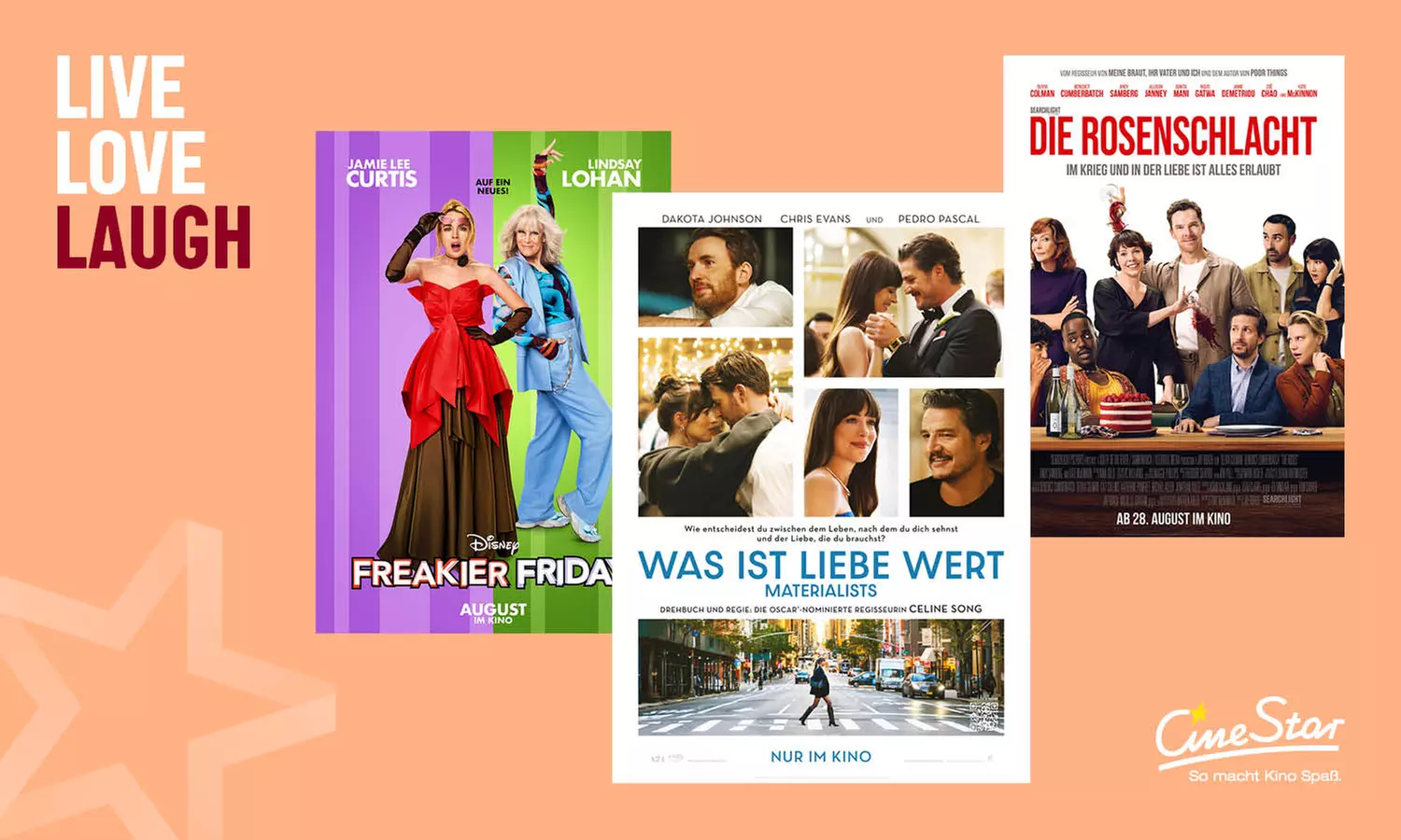 Bis zu 10 Kinogutscheine für 2D-Filme inkl. Sitzplatz & Filmzuschlag opt. + Snacks bei CineStar (bis 55% sparen) - Second Medium