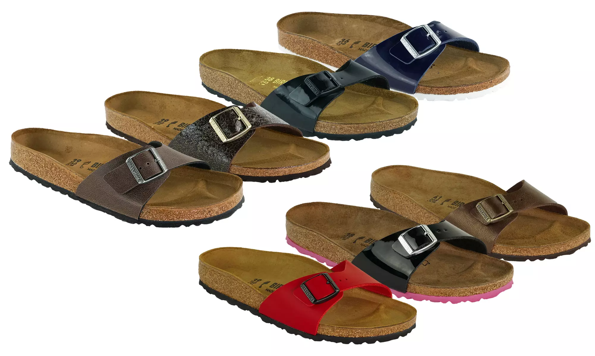 Birkenstock Madrid Women's Sandals in Medium and Narrow Widths (Up to Size 12) - Primary Image