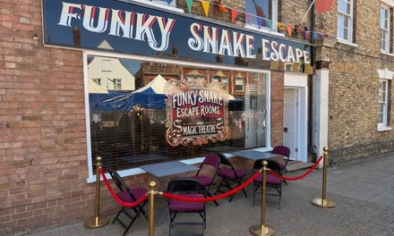Esacpe Game for 4 People - Wedneday, Thursday & Sunday - Funky Snake Escape