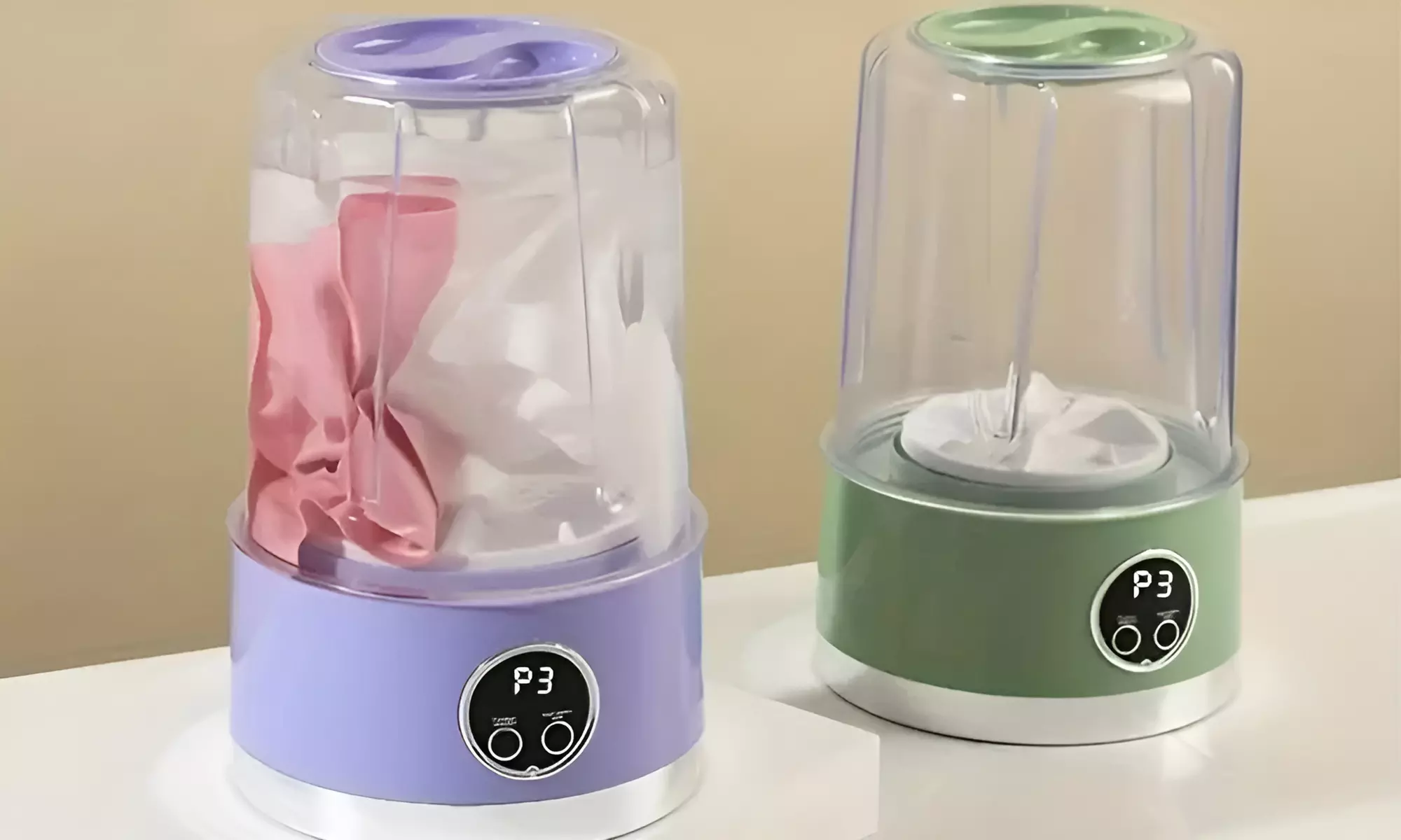 Tragbare Mini-Waschmaschine