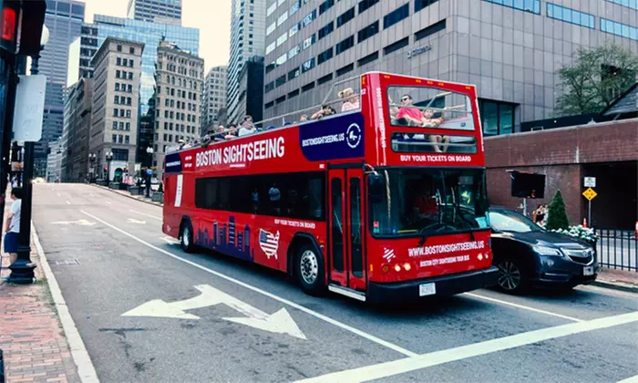 Up to 18% Off Hop-On Hop-Off Boston Double-Decker Bus Tour 