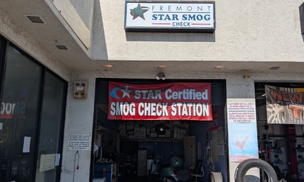 California State Smog Check for One Car; Year 2000 or Newer - Fremont Star Smog check