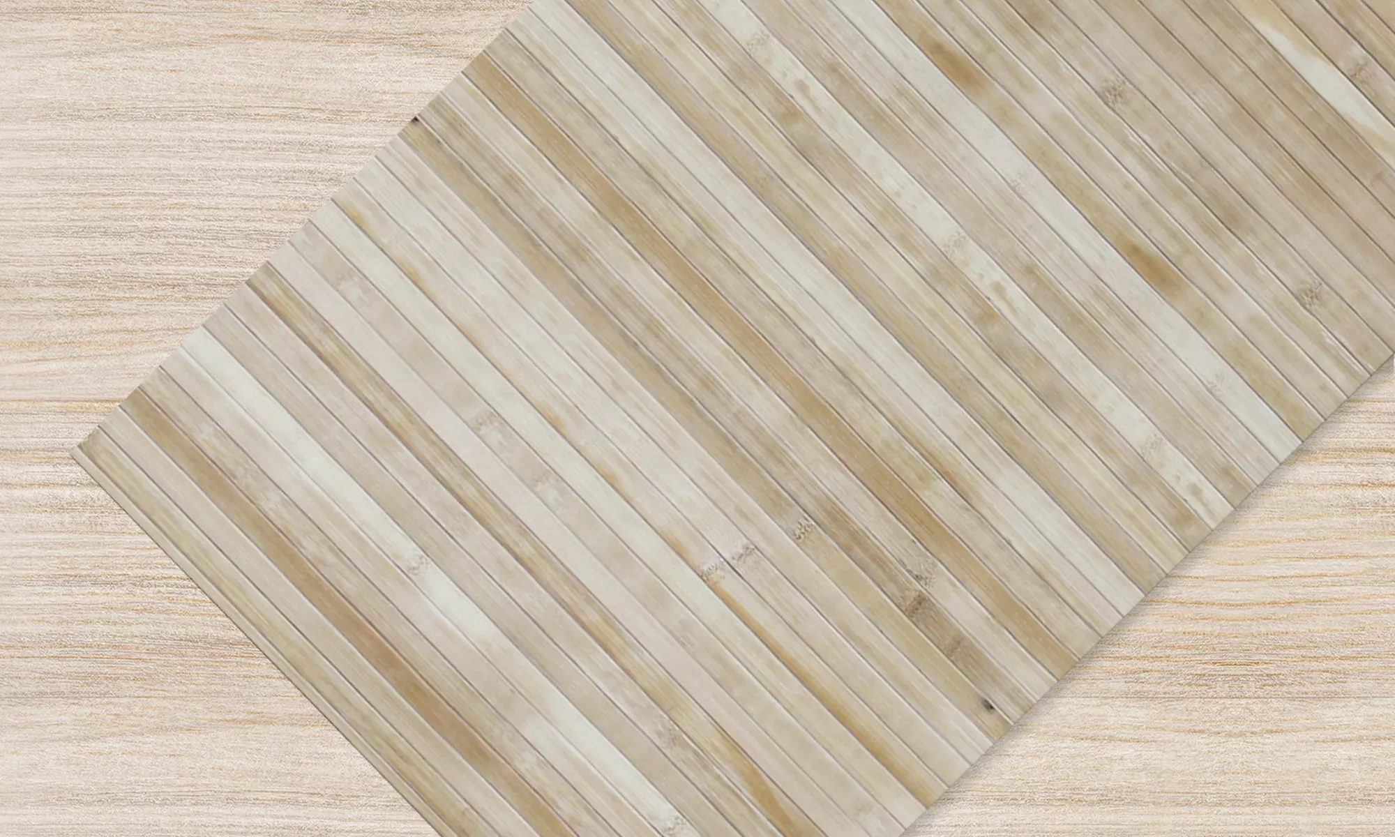 Teppich-Läufer aus Bambus