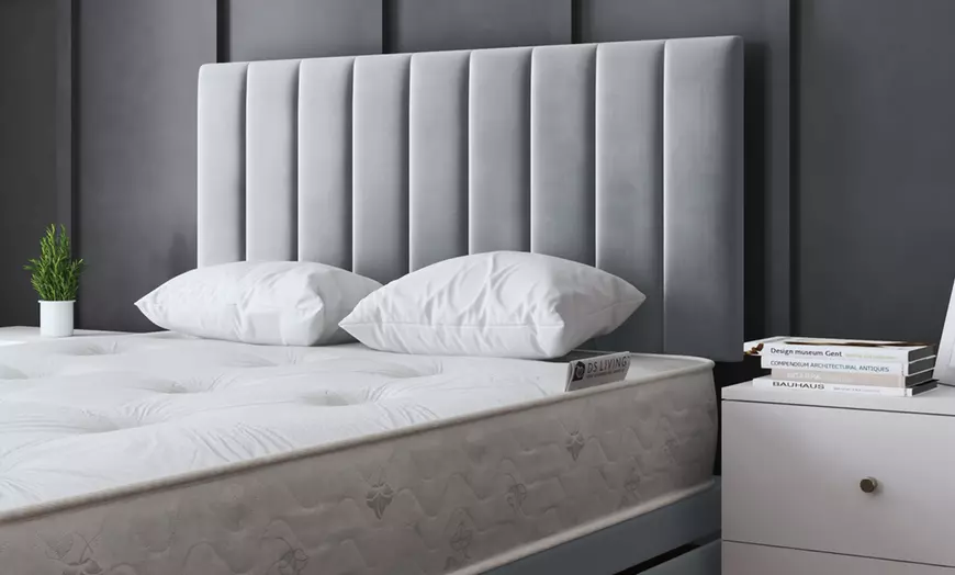 Image 26: Amelia Panel Divan Bed with Optional 2 or 4 Drawers
