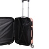 Image 3: 3 Piece ABS Suitcase Set with Combination Lock