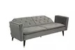 Malmo Plush Velvet Sofa Bed - Image 4