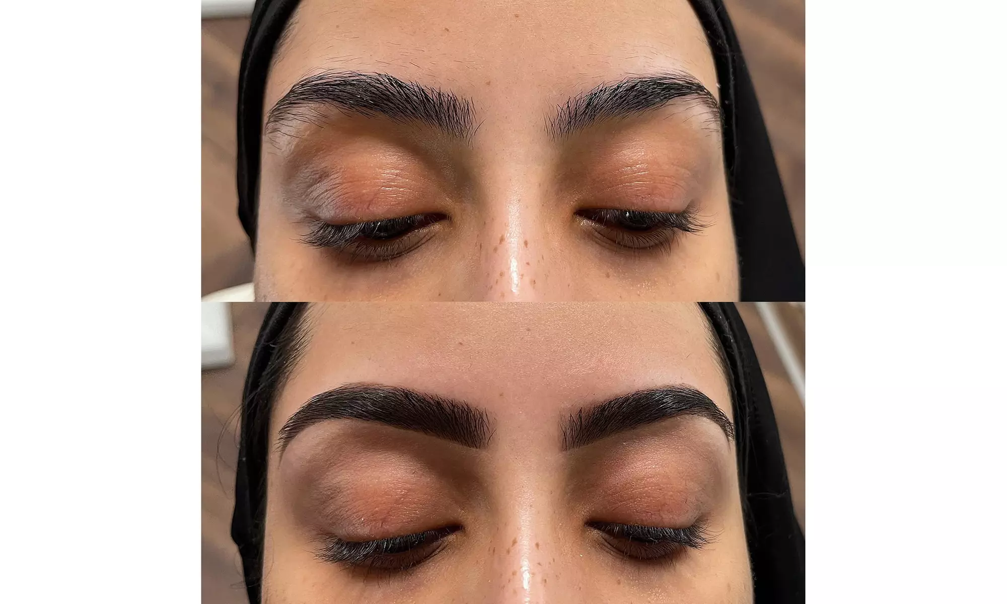 Je wenkbrauwen zijn de lijsten van je ogen: browbehandeling naar keuze