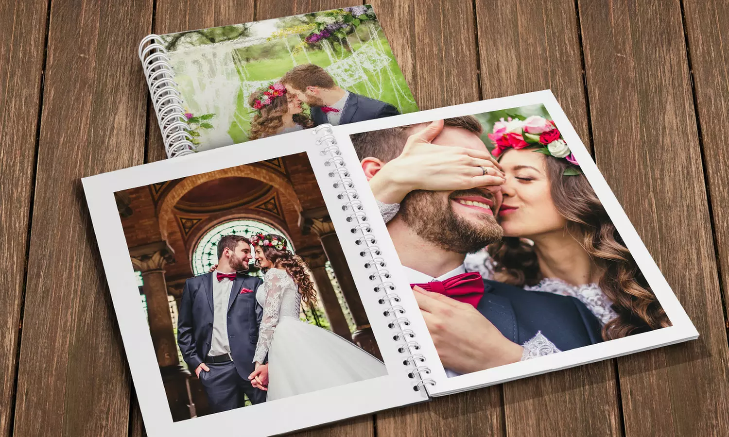 Custom Spiral Vinyl Photobooks (Up to 78% Off) from $4.99 in sizes 8”x8” & 8.5”x11” by Printerpix  - Primary Image