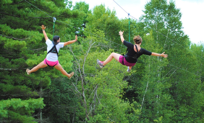 Image 4: Aerial Ropes Course, Zip Lines & Giant Swing at Monkey C Monkey Do, ME