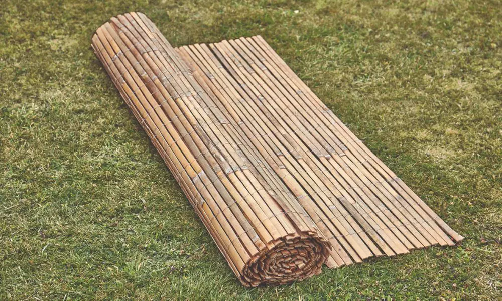 Bamboo Slat Privacy Fence