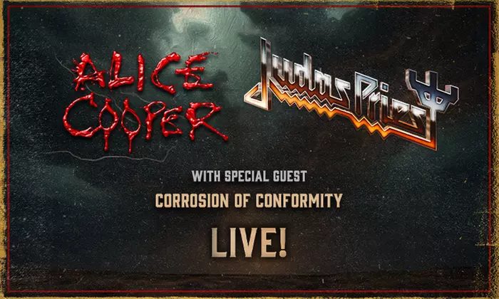 Alice Cooper & Judas Priest Live on October 25 at 6:45 p.m. - Primary Image