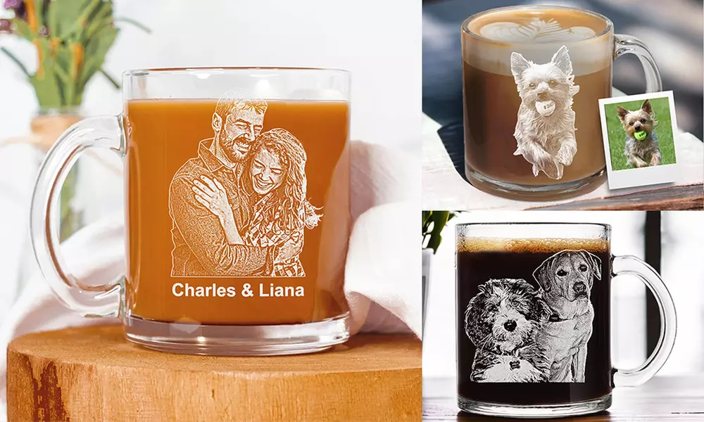 Custom Laser Glass Cup