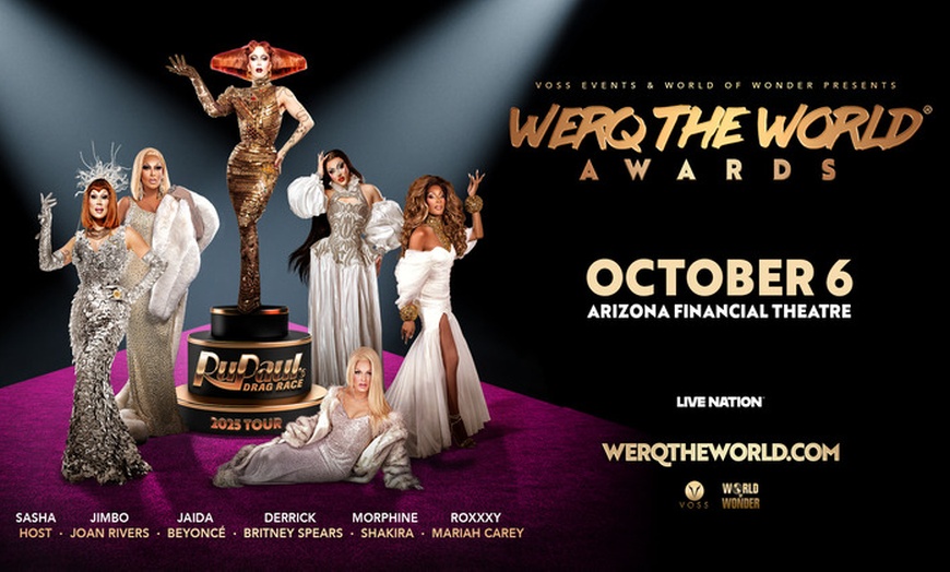 Image 1: RuPaul's Drag Race Werq The World Tour 2025 - Up to 58% Off