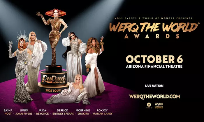RuPaul's Drag Race Werq The World Tour 2025 on October 6 at 7:30 p.m. - Primary Image