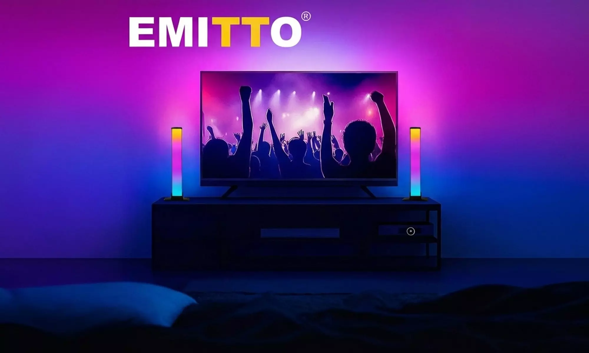 Emitto Smart RGB LED Ambient Light Bar Collections