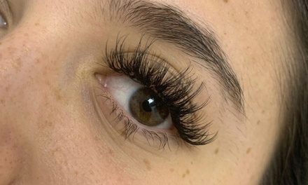 Full Set of Classic or Hybrid  Premium Mink Extensions - Diamond Lashes