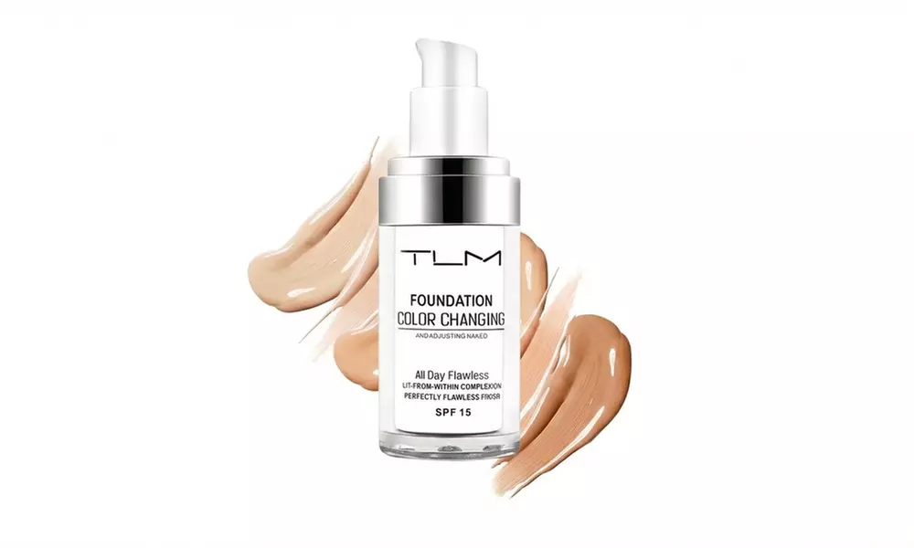 Kleurveranderende foundation van 30 ml. van het merk TLM
