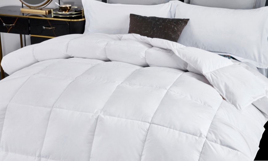 Image 3: Luxury Goose Feather and Down Duvet