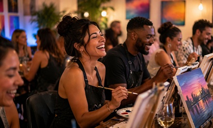 Up to 8 Guests: Private Paint Party - Canvas and Company
