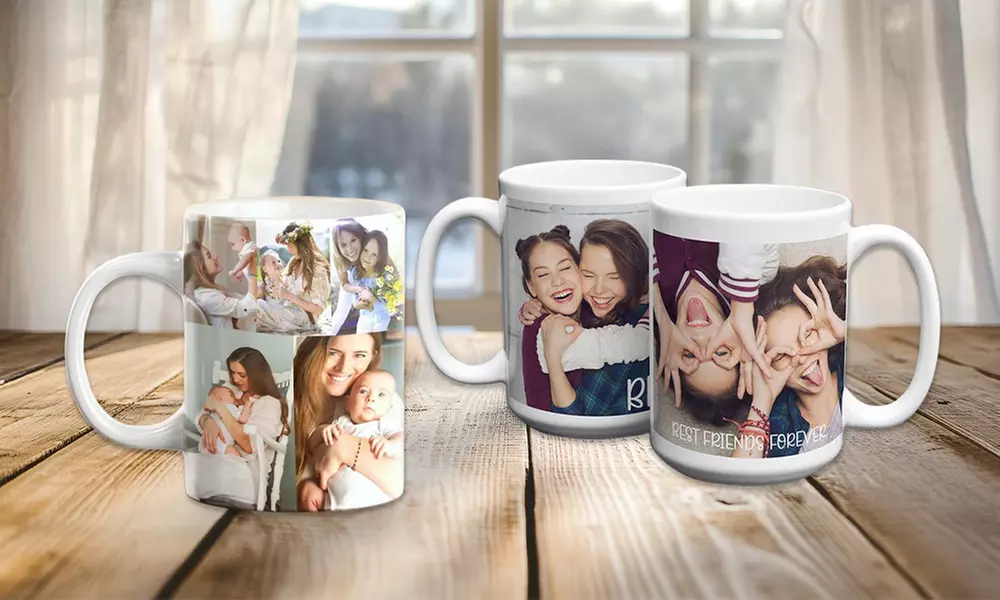 Personalisierbare Foto-Tasse im Design nach Wahl