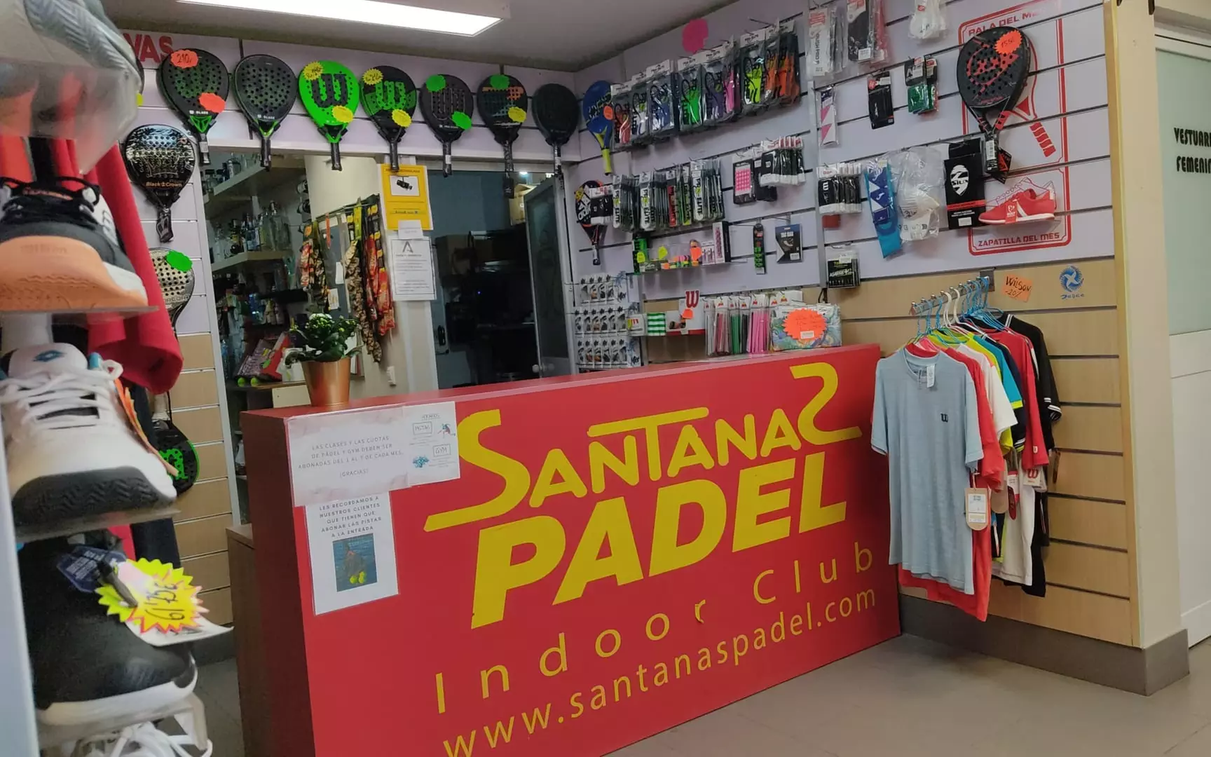 Hasta 45% de descuento en SANTANAS PADEL AND FITNESS