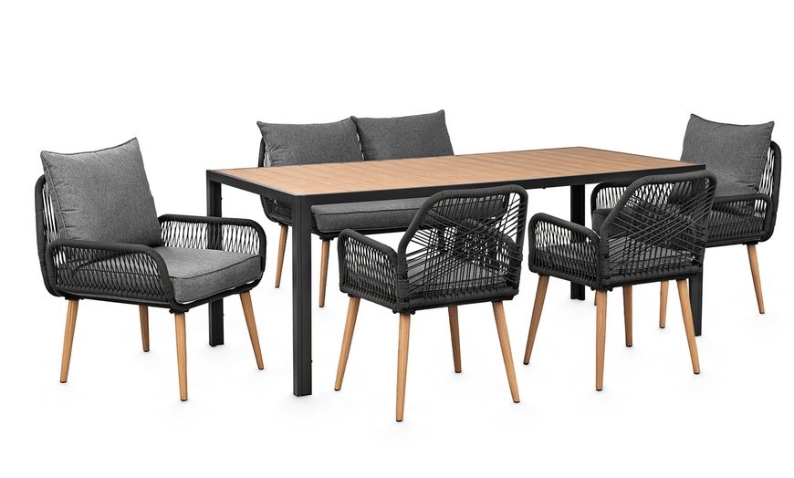 Image 19: Loungeset "Sienna" voor 4 of 6 personen