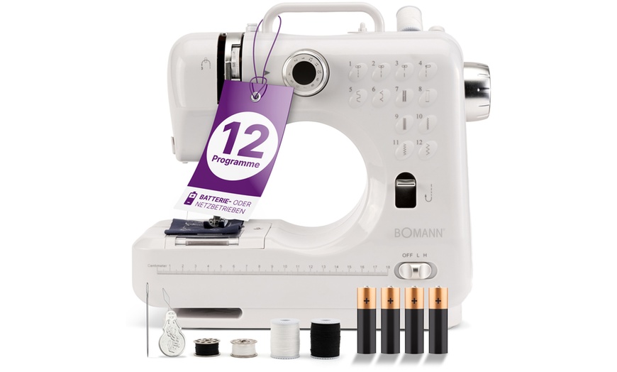 Image 2: Máquina de coser con 12 puntos de Bomann