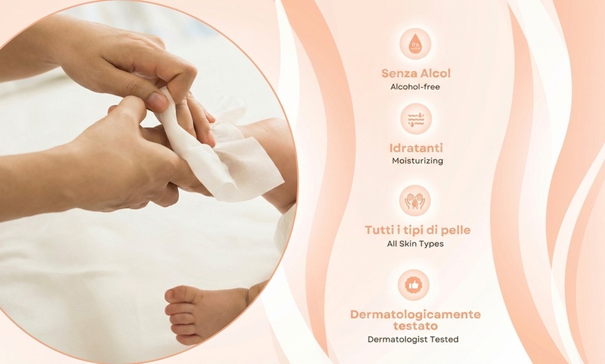 Image 8: 12 confezioni di salviette Life Chic Baby