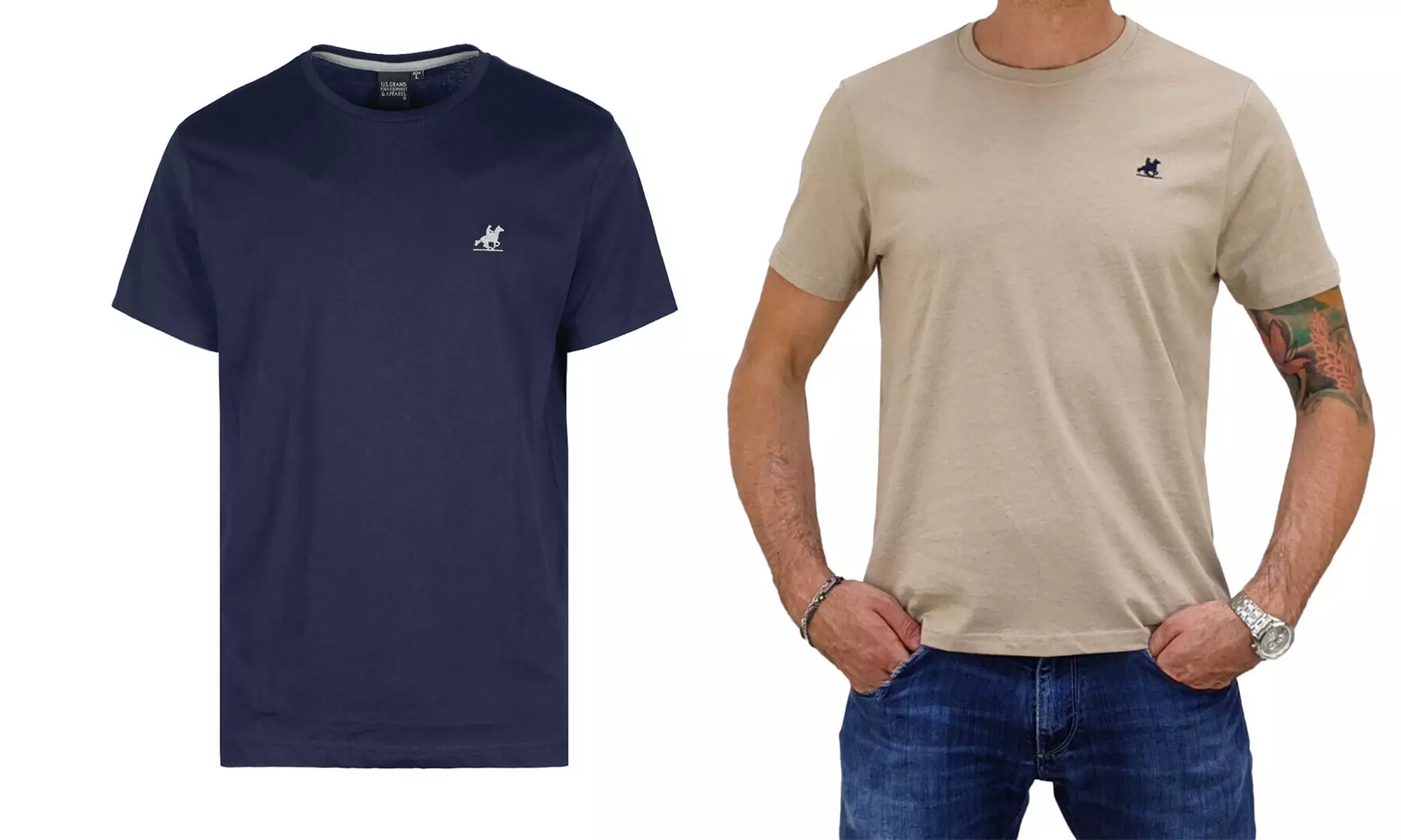 2 T-shirt U.S. Grand Polo