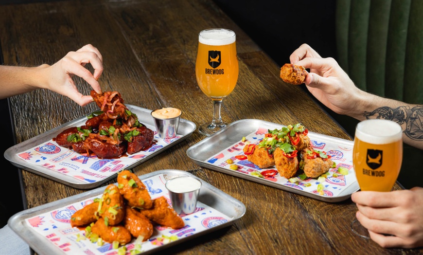 Image 7: BrewDog Beer School + Festive Pizzas, Burgers & Holiday Drinks