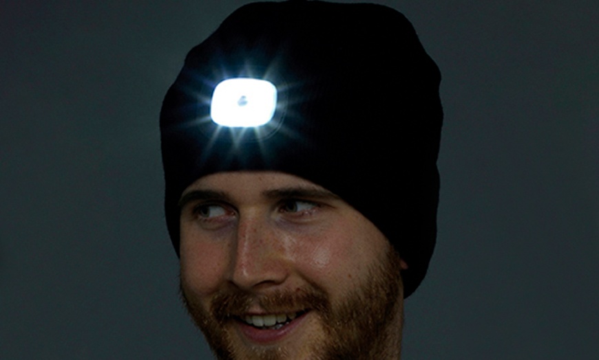 Image 3: LED Beanie Hat