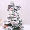 Image 5: Two or Four Christmas Tree Hanging Cards – Available in White and Grey
