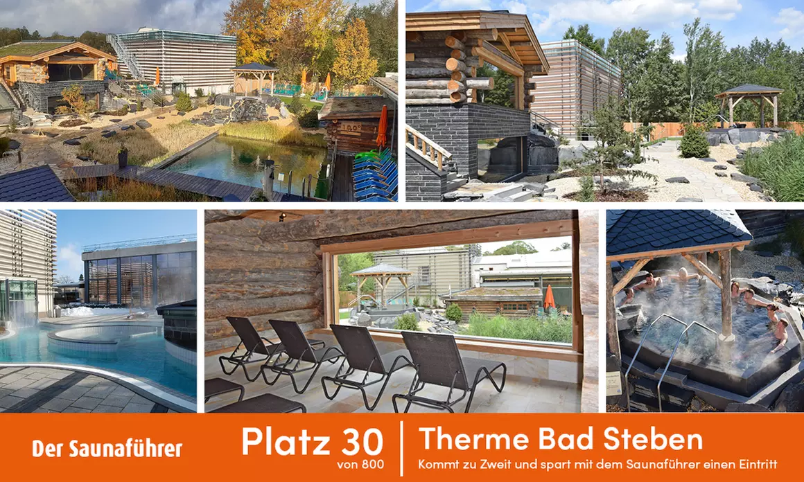 2:1 Gutschein für die Therme Bad Steben (bis zu 50% sparen) - Primary Image