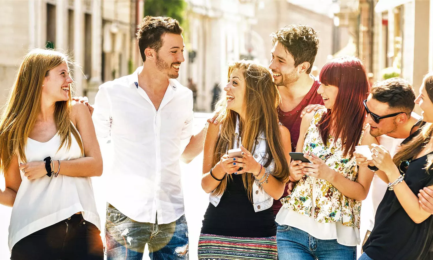 Smartphone-stadsspel in 7 steden